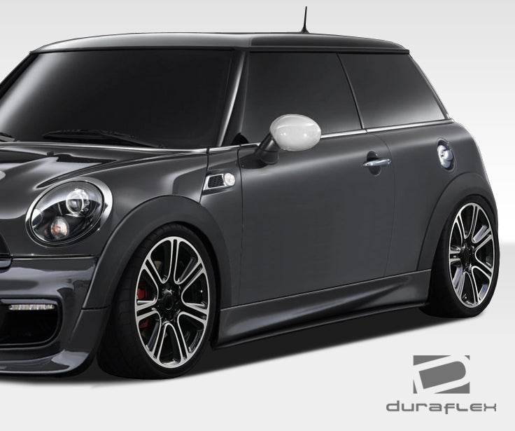 Extreme Dimensions Duraflex DL-R Side Skirts Rocker Panels Compatible With 2007-2015 MINI Cooper - 2 Piece - 108447