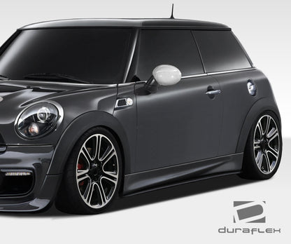 Extreme Dimensions Duraflex DL-R Side Skirts Rocker Panels Compatible With 2007-2015 MINI Cooper - 2 Piece - 108447