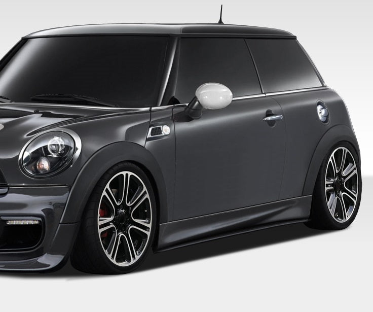 Extreme Dimensions Duraflex DL-R Side Skirts Compatible With 2007-2015 MINI Cooper - 2 Piece - 108448