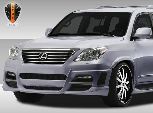 Extreme Dimensions Duraflex Eros Version 1 Front Bumper Cover Compatible With 2008-2015 Lexus LX - 1 Piece - 108429