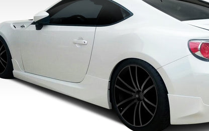 Extreme Dimensions Duraflex X-5 Side Skirts Compatible With 2013-2020 FRS 86 BRZ - 2 Piece - 108490