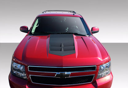 Extreme Dimensions Duraflex ZL1 Look Hood Compatible With 2007-2014 Chevrolet Tahoe - 1 Piece - 108495