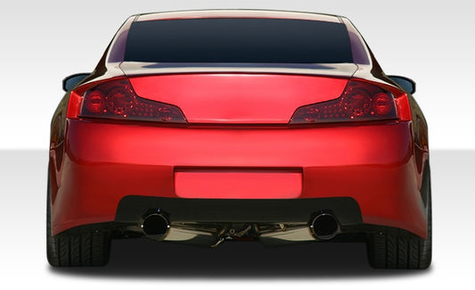 Extreme Dimensions Duraflex GT500 Wide Body Rear Bumper Cover Compatible With 2003-2007 Infiniti G Coupe - 1 Piece - 108500