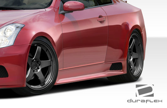 Extreme Dimensions Duraflex GT500 Wide Body Side Skirts Compatible With 2003-2007 Infiniti G Coupe - 2 Piece - 108501
