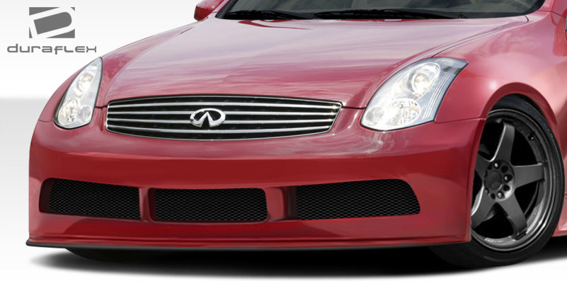 Extreme Dimensions Duraflex GT500 Wide Body Front Lip Spoiler Compatible With 2003-2007 Infiniti G Coupe - 1 Piece - 119569