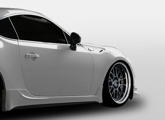 Extreme Dimensions Duraflex TD3000 Side Skirts Compatible With 2013-2020 FRS 86 BRZ - 2 Piece - 108515