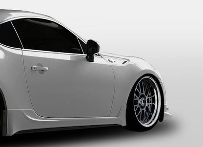 Extreme Dimensions Duraflex TD3000 Side Skirts Compatible With 2013-2020 FRS 86 BRZ - 2 Piece - 108515