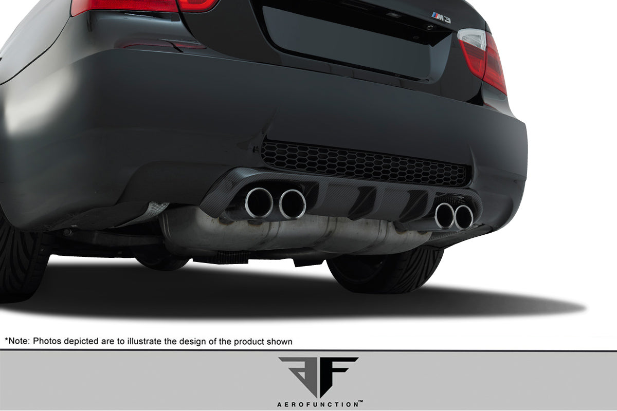 Aero Function AF-1 Rear Lip Add On Spoiler Compatible With 2008-2013 BMW M3 - 1 Piece - 108519