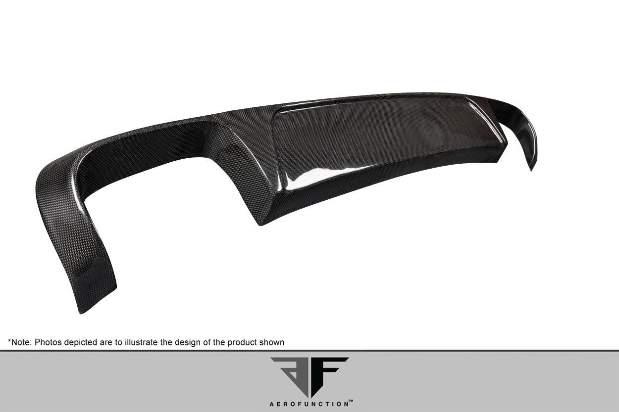 Aero Function AF-1 Rear Lip Add On Spoiler Compatible With 2005-2008 Porsche 997 - 1 Piece - 108521