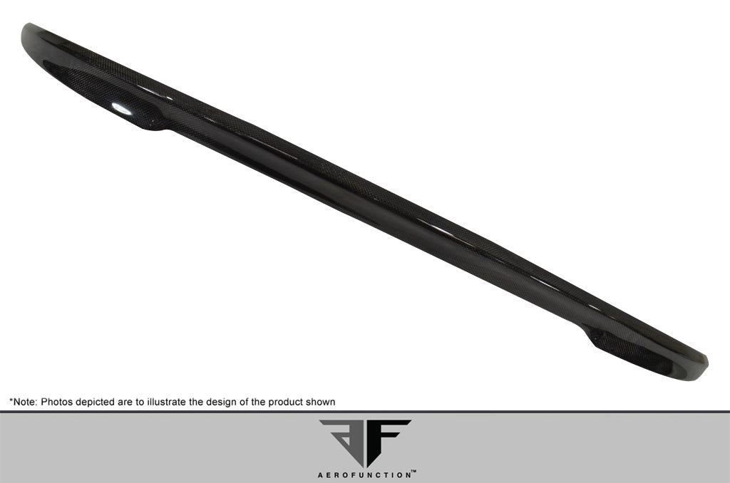 Aero Function AF-1 Wing Spoiler Compatible With 2004-2010 BMW 6 Series - 1 Piece - 108537