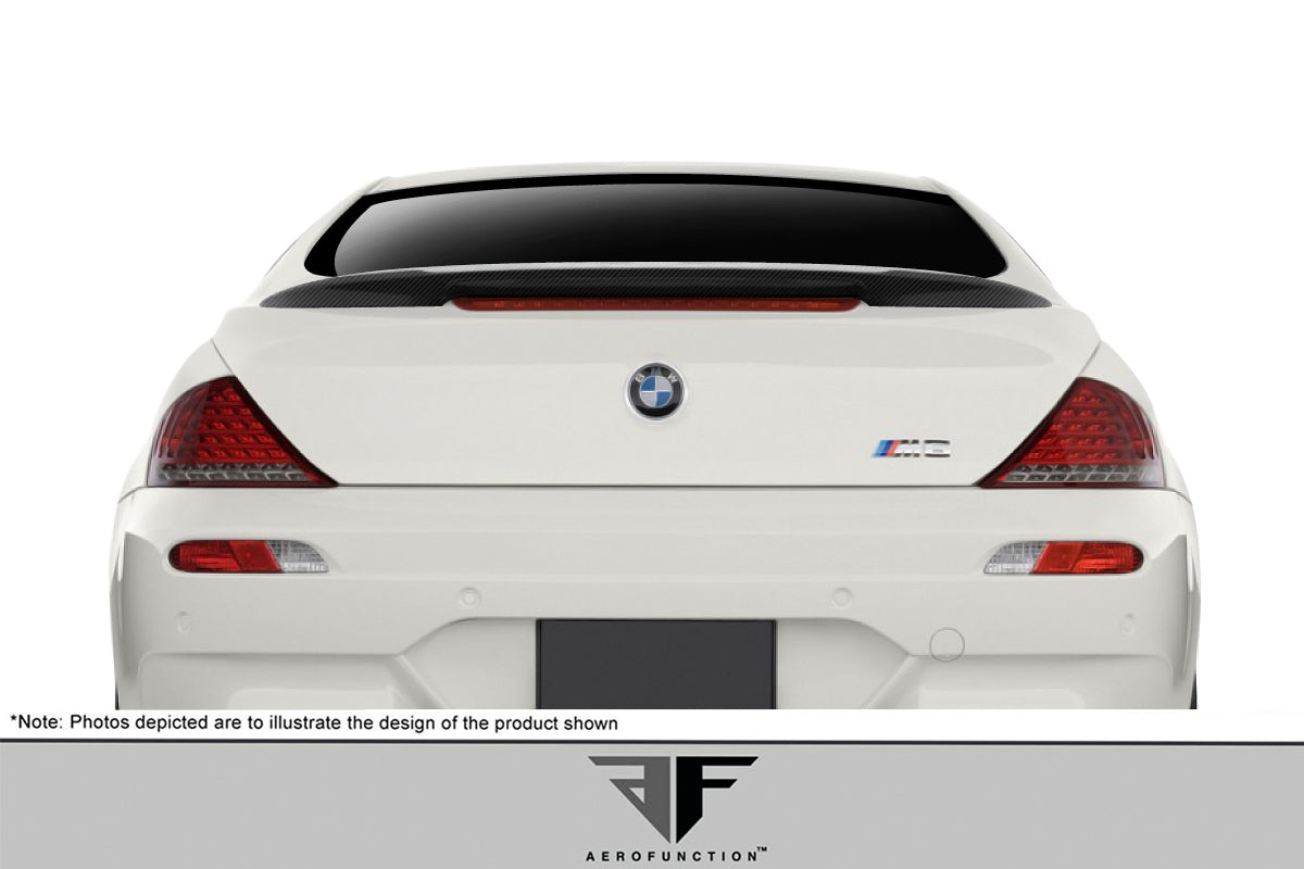 Aero Function AF-1 Wing Spoiler Compatible With 2004-2010 BMW 6 Series - 1 Piece - 108537
