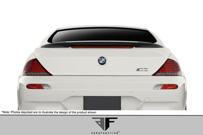 Aero Function AF-1 Wing Spoiler Compatible With 2004-2010 BMW 6 Series - 1 Piece - 108537