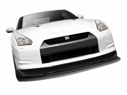 Aero Function AF-2 Front Lip Spoiler Compatible With 2009-2011 Nissan GTR - 1 Piece - 108539