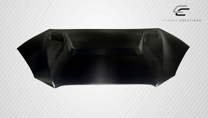 Carbon Creations Vader Hood Compatible With 2010-2012 Hyundai Genesis - 1 Piece - 108585