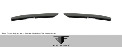 Aero Function AF-3 Rear Lip Add On Spoiler Compatible With 2011-2016 BMW 5 Series - 2 Piece - 108607
