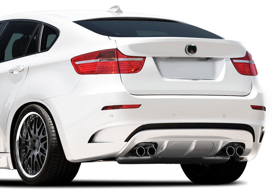 Aero Function AF-4 Rear Bumper Cover Compatible With 2008-2014 BMW X6 - 1 Piece - 108612
