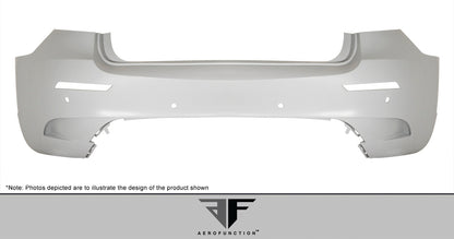 Aero Function AF-4 Rear Bumper Cover Compatible With 2008-2014 BMW X6 - 1 Piece - 108612