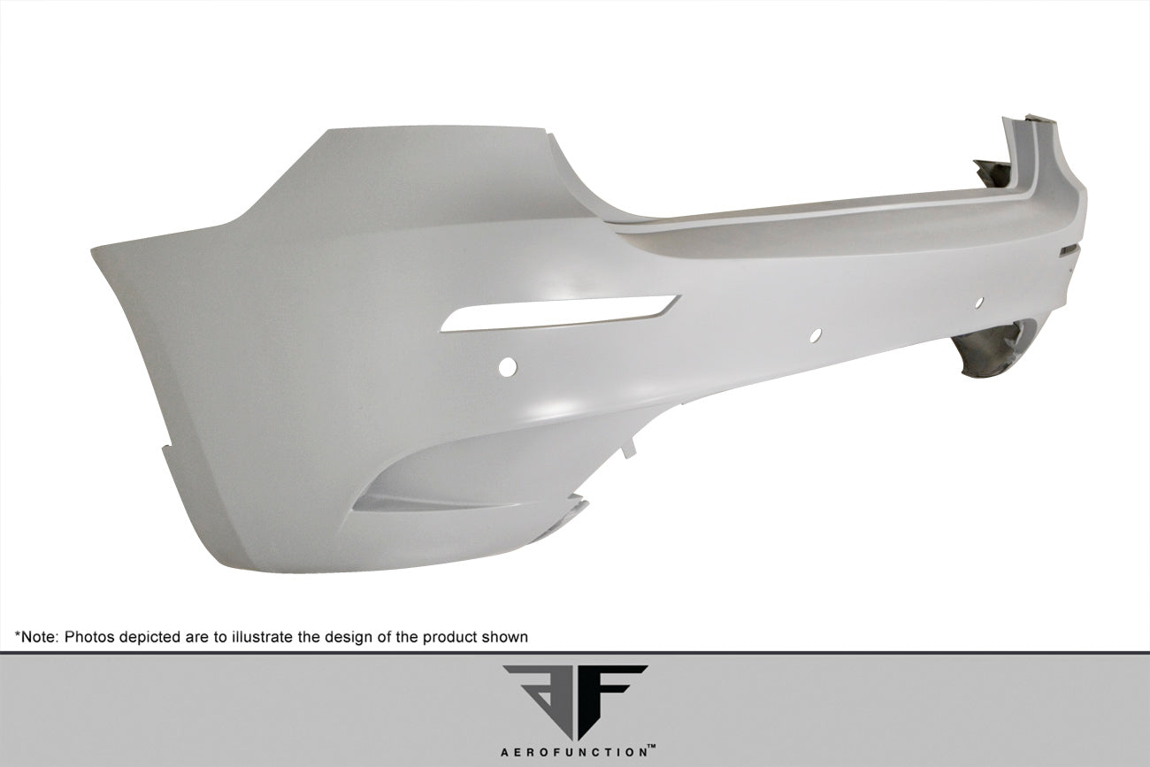 Aero Function AF-4 Rear Bumper Cover Compatible With 2008-2014 BMW X6 - 1 Piece - 108612