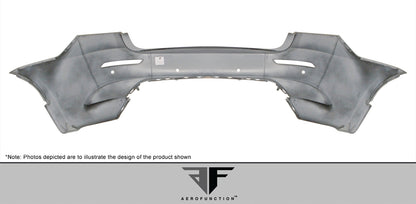 Aero Function AF-4 Rear Bumper Cover Compatible With 2008-2014 BMW X6 - 1 Piece - 108612