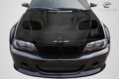 Carbon Creations GTR Hood Compatible With 2000-2006 BMW 3 Series - 1 Piece - 108630
