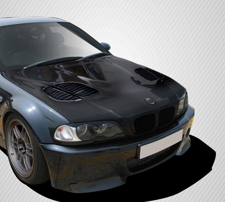 Carbon Creations GTR Hood Compatible With 2000-2006 BMW 3 Series - 1 Piece - 108630