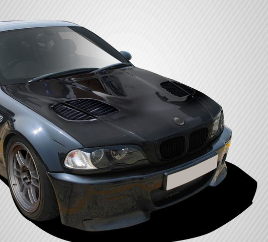 Carbon Creations GTR Hood Compatible With 2000-2006 BMW 3 Series - 1 Piece - 108630