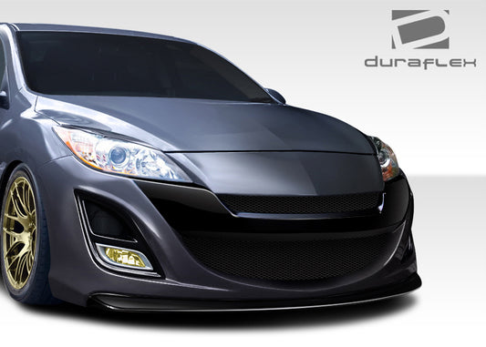 Extreme Dimensions Duraflex X-Sport Front Bumper Cover Compatible With 2010-2013 Mazda 3 - 1 Piece - 108681