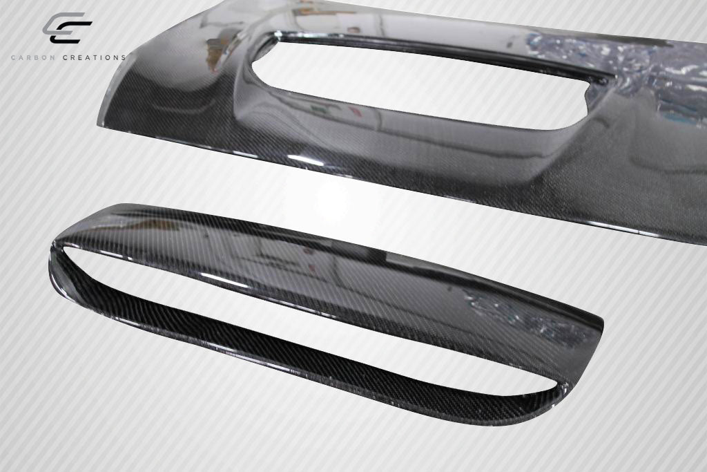 Carbon Creations M-Speed Hood Compatible With 2010-2013 Mazda 3 - 1 Piece - 108683