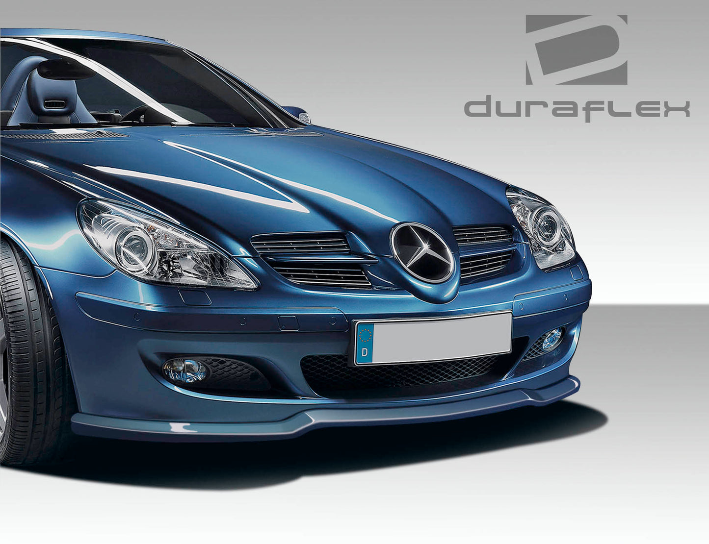 Extreme Dimensions Duraflex L-Sport Front Lip Spoiler Compatible With 2005-2008 Mercedes SLK - 1 Piece - 108698