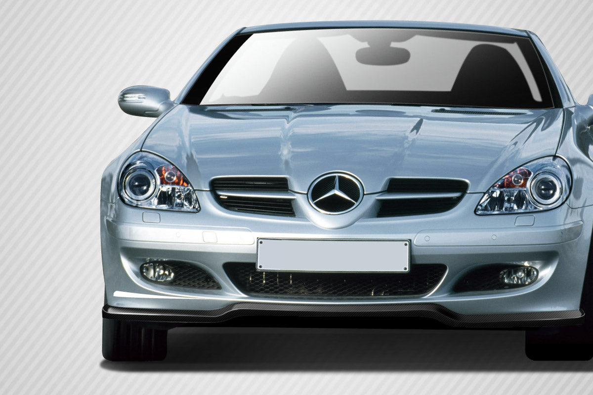 Carbon Creations L-Sport Front Lip Spoiler Compatible With 2005-2008 Mercedes SLK - 1 Piece - 108699