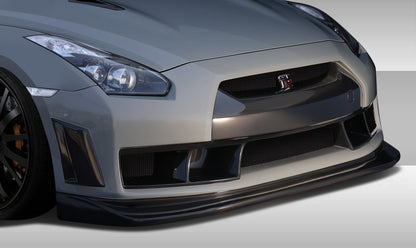 Extreme Dimensions Duraflex Eros Version 4 Front Bumper Cover Compatible With 2009-2016 Nissan GTR - 1 Piece - 108701