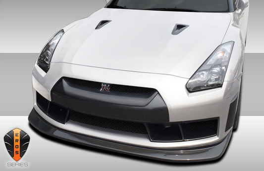 Extreme Dimensions Duraflex Eros Version 4 Front Bumper Cover Compatible With 2009-2016 Nissan GTR - 1 Piece - 108701