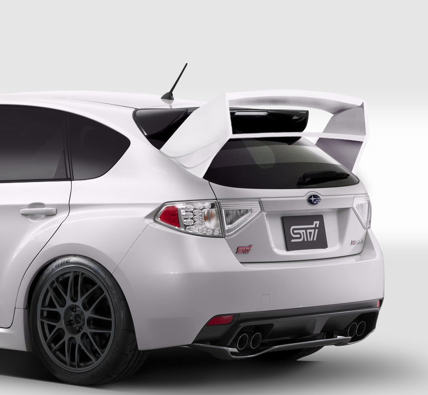 Extreme Dimensions Duraflex WRC Look Wing Spoiler Compatible With 2008-2014 Subaru Impreza - 1 Piece - 108705