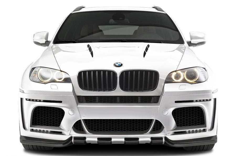Aero Function AF-5 Wide Body Front Bumper Cover Compatible With 2008-2014 BMW X6 - 1 Piece - 108718
