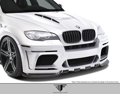 Aero Function AF-5 Wide Body Front Bumper Cover Compatible With 2008-2014 BMW X6 - 1 Piece - 108718