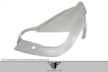 Aero Function AF-5 Wide Body Front Fenders Compatible With 2008-2014 BMW X6 - 4 Piece - 108722