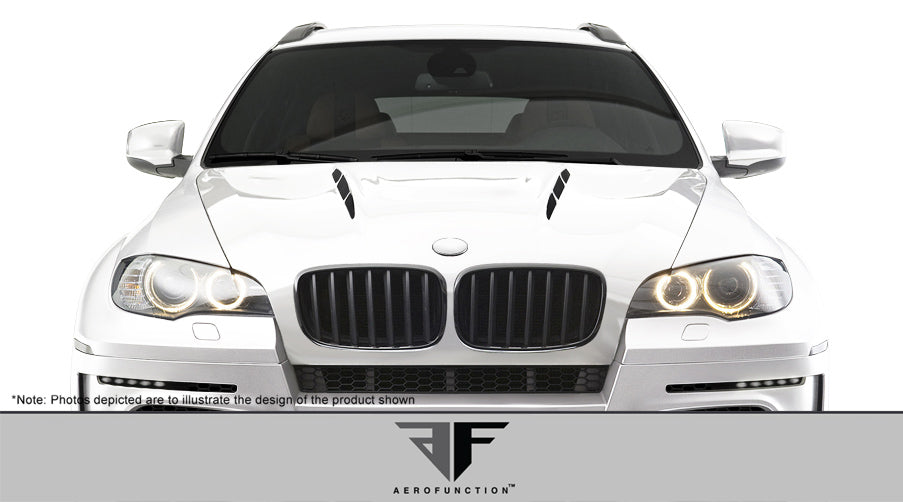 Aero Function AF-5 Hood Compatible With 2008-2014 BMW X6 - 1 Piece - 108726