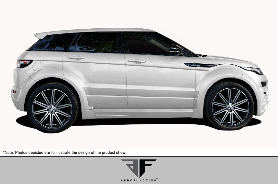 Aero Function AF-1 Fender Compatible With 2012-2019 Land Rover Evoque - 12 Piece - 108735