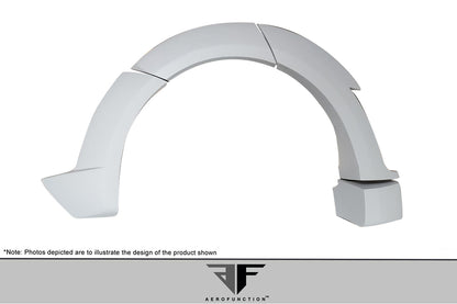 Aero Function AF-1 Fender Compatible With 2012-2019 Land Rover Evoque - 12 Piece - 108735