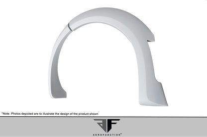 Aero Function AF-1 Fender Compatible With 2012-2019 Land Rover Evoque - 12 Piece - 108735