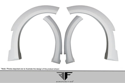 Aero Function AF-1 Fender Compatible With 2012-2019 Land Rover Evoque - 12 Piece - 108735