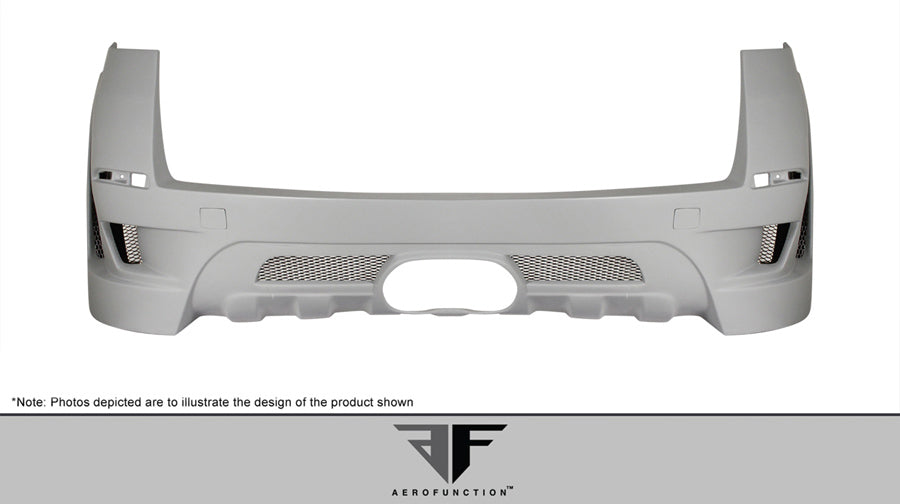 Aero Function AF-1 Wide Body Rear Bumper Cover Compatible With 2010-2013 BMW X5M - 1 Piece - 108742