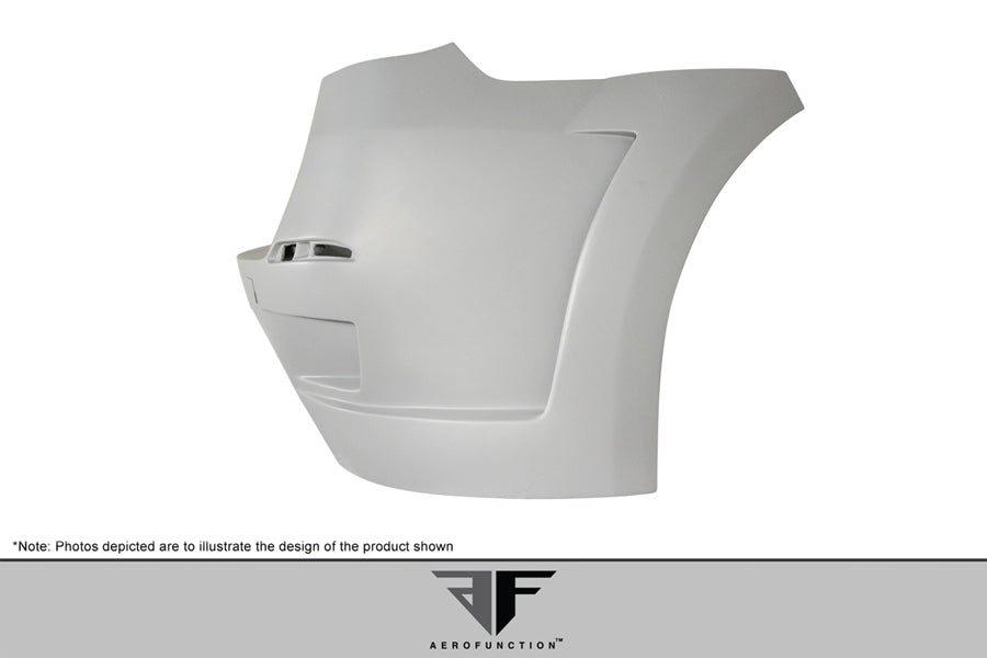 Aero Function AF-1 Wide Body Rear Bumper Cover Compatible With 2010-2013 BMW X5M - 1 Piece - 108742