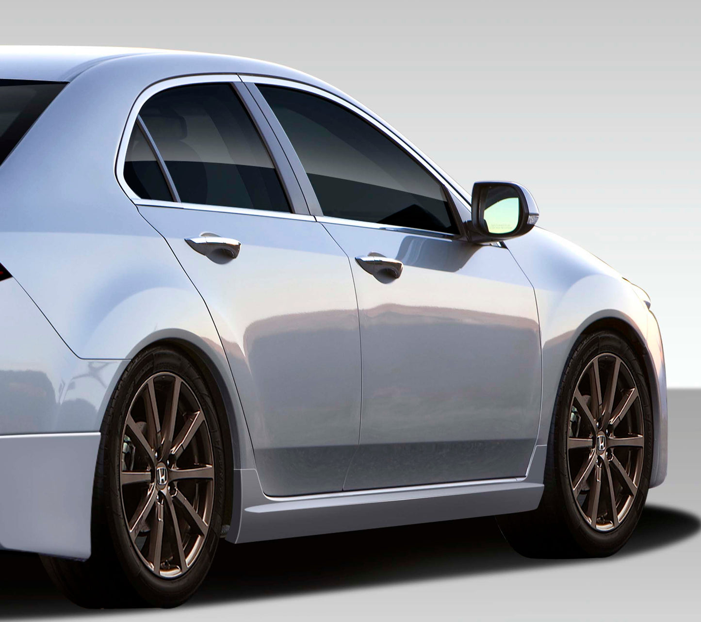 Extreme Dimensions Duraflex Type M Side Skirts Compatible With 2009-2014 Acura TSX - 2 Piece - 108764