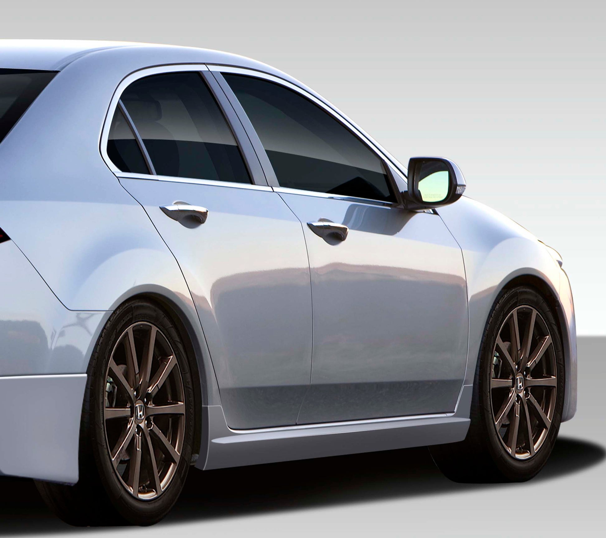 Extreme Dimensions Duraflex Type M Side Skirts Compatible With 2009-2014 Acura TSX - 2 Piece - 108764