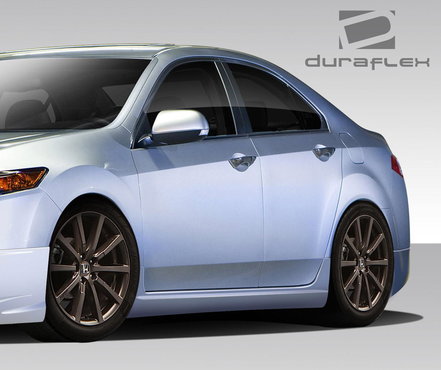 Extreme Dimensions Duraflex Type M Side Skirts Compatible With 2009-2014 Acura TSX - 2 Piece - 108764