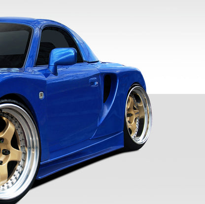 Extreme Dimensions Duraflex TD3000 Wide Body Rear Fenders Compatible With 2000-2005 Toyota MRS - 2 Piece - 108787