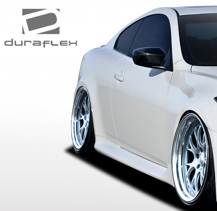 Extreme Dimensions Duraflex IPL Look Side Skirts Compatible With 2008-2015 Infiniti G Coupe - 2 Piece - 108801