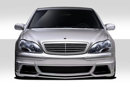 Extreme Dimensions Duraflex W-3 Front Bumper Cover Compatible With 2000-2002 Mercedes S Class - 1 Piece - 108810