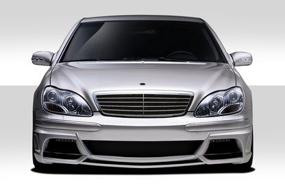 Extreme Dimensions Duraflex W-3 Front Bumper Cover Compatible With 2003-2006 Mercedes S Class - 1 Piece - 108812
